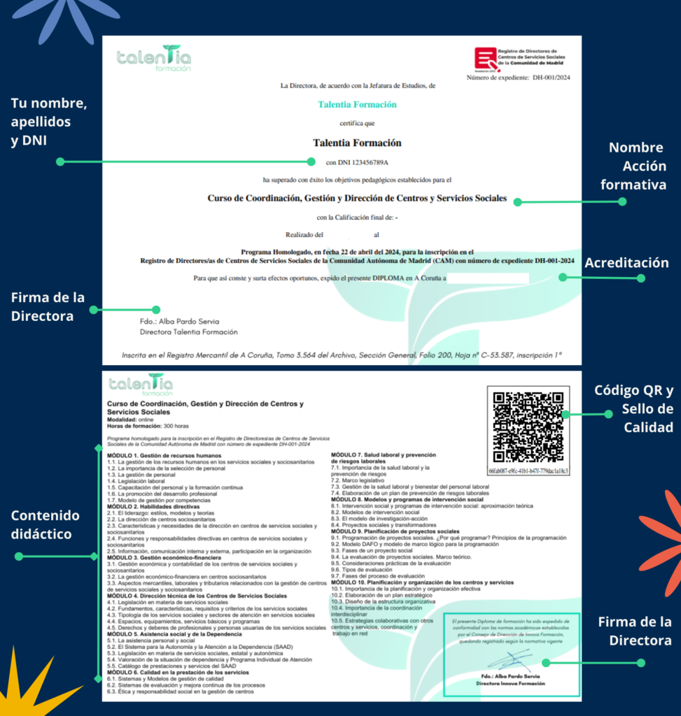 Curso de Coordinación, Gestión y Dirección de Centros y Servicios Sociales